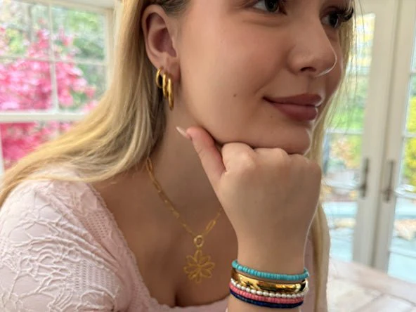 Everyday Essential Hoop Earrings | Medium - Image 3