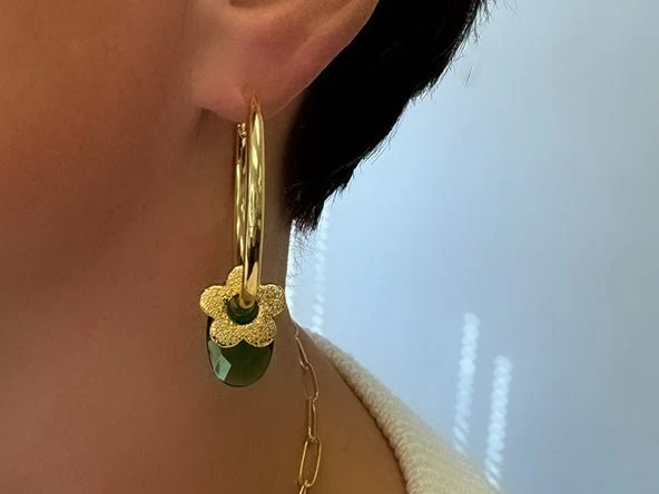 Bubble Flower Earring Charms - Image 7