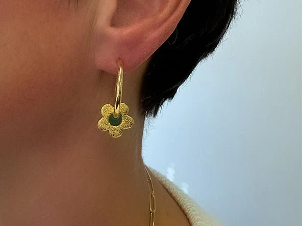 Bubble Flower Earring Charms - Image 8