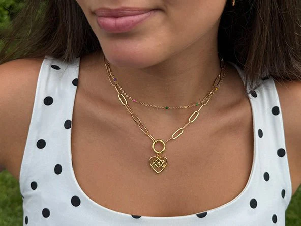 Celtic Knot Heart Pendant - Image 3