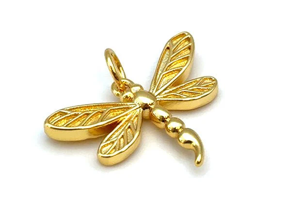 Dragonfly Semicolon Charm - Image 5