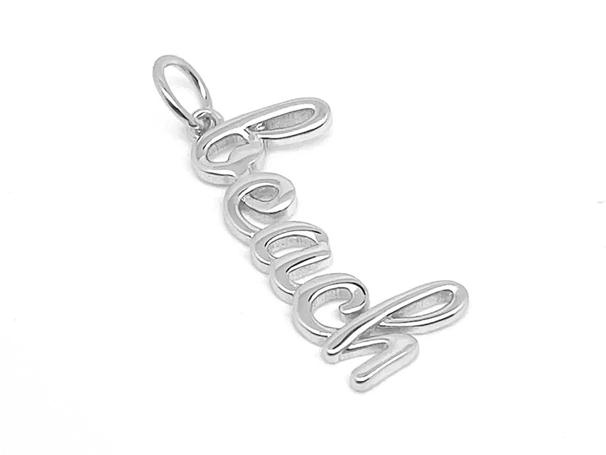Elegant Beach Word Pendant - Image 8