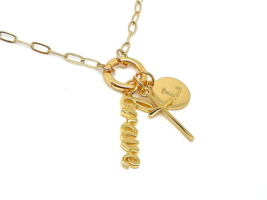 Treasure Box | Elegant Brave Word Pendant - Image 3