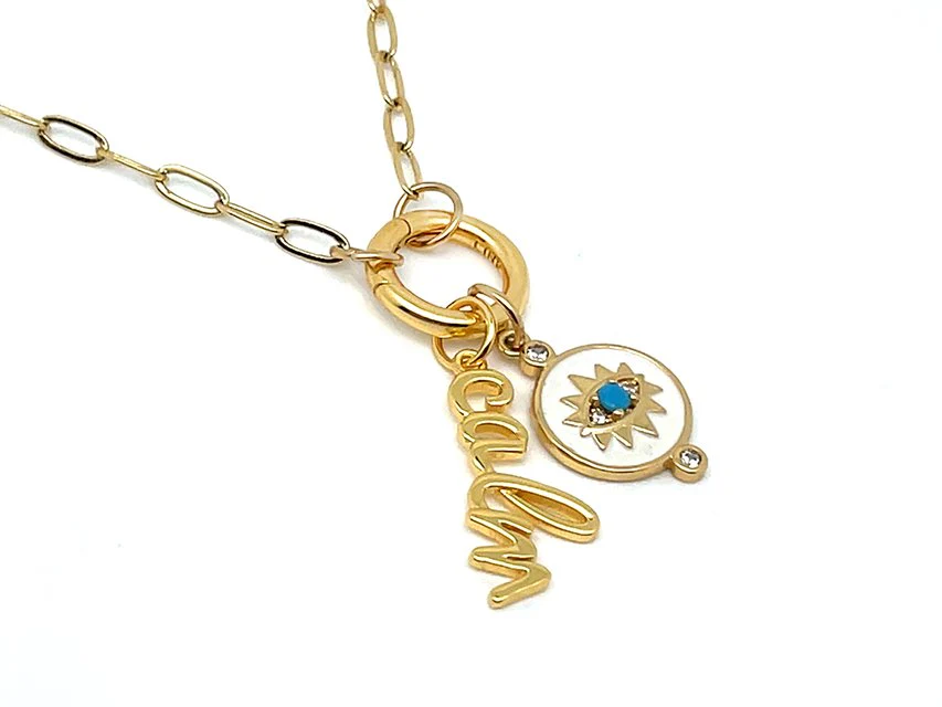 Treasure Box | Elegant Calm Word Pendant - Image 3