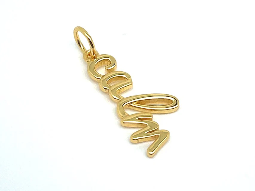 Treasure Box | Elegant Calm Word Pendant - Image 4