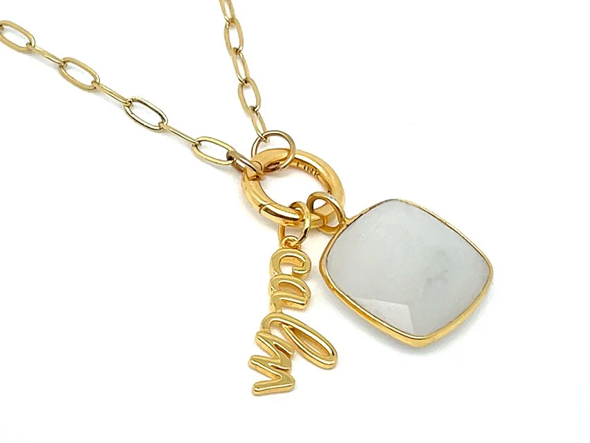 Treasure Box | Elegant Calm Word Pendant - Image 5