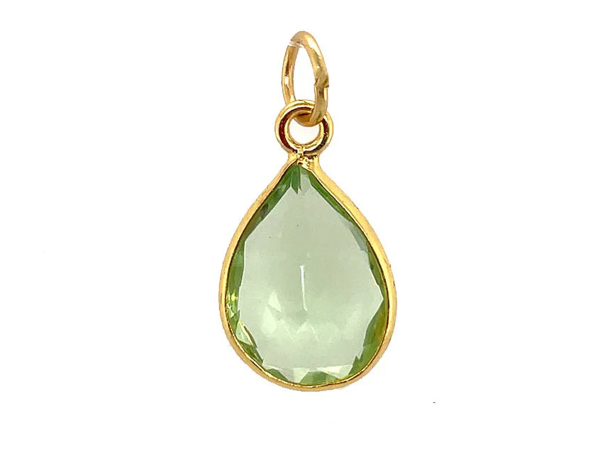 Eye Catching Teardrop | Green Quartz - Image 4