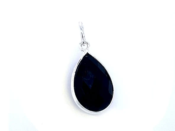Eye Catching Teardrop | Natural Black Onyx - Image 5