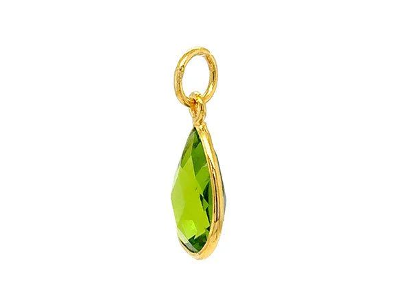 Eye Catching Teardrop | Peridot Green - Image 3