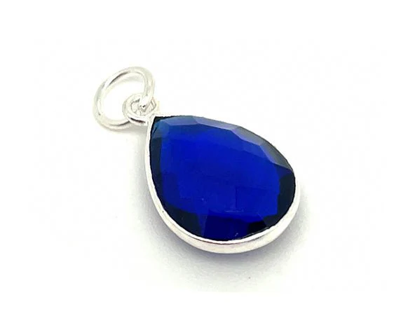 Eye Catching Teardrop | Royal Blue Quartz - Image 3