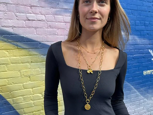 Magnolia Flower Pendant - Image 3