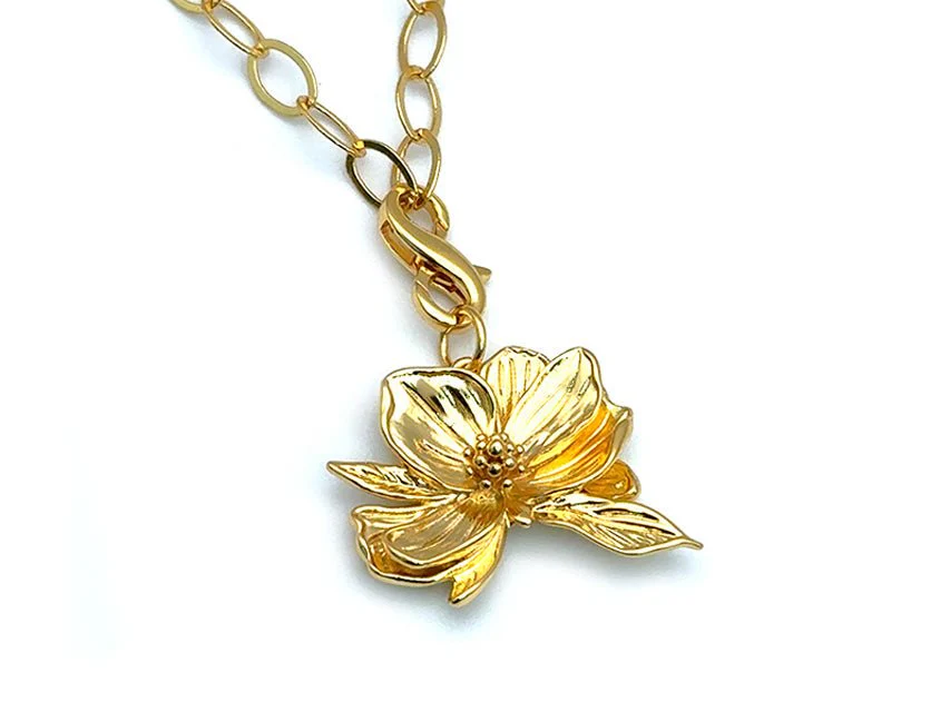 Magnolia Flower Pendant - Image 6