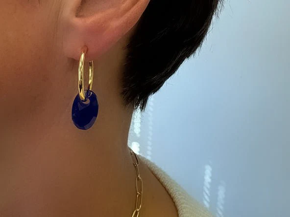 Medium Hoop Earrings - Image 6