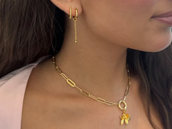 Mini Huggie Hoop Earrings - Image 4