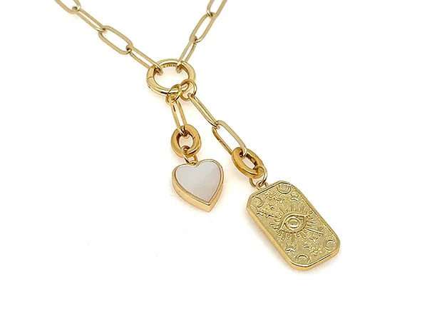 Mother of Pearl Heart - Image 3