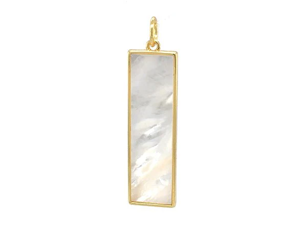 Mother of Pearl Rectangle - Image 6