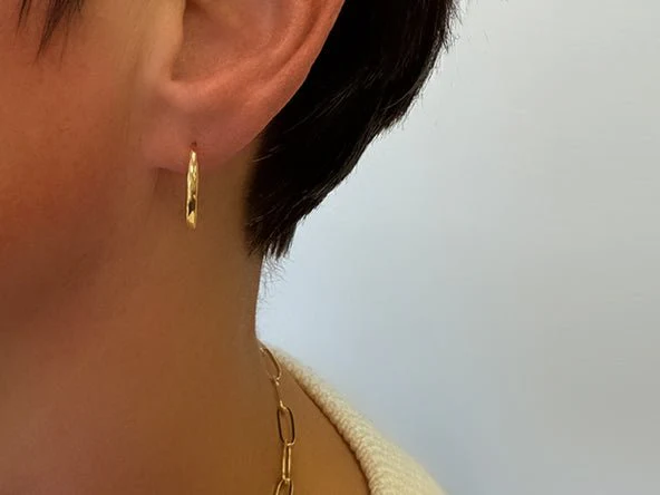 Small Hoop Earrings - Image 7