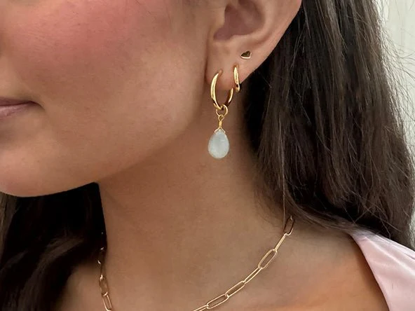 Small Hoop Earrings - Image 9