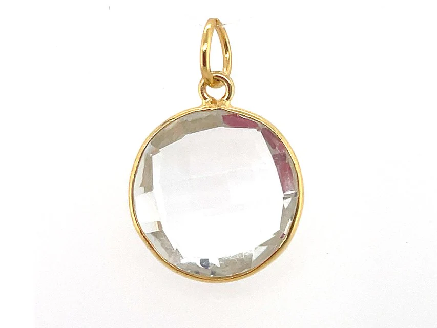 Sparkling Round Birthstone Pendants - Image 11