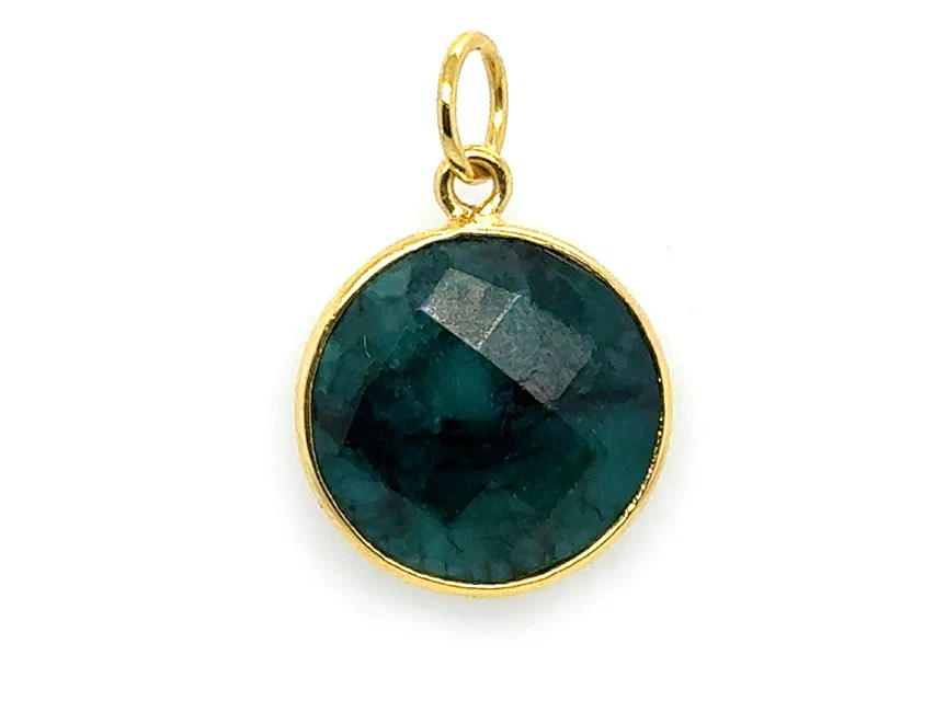 Sparkling Round Birthstone Pendants - Image 13