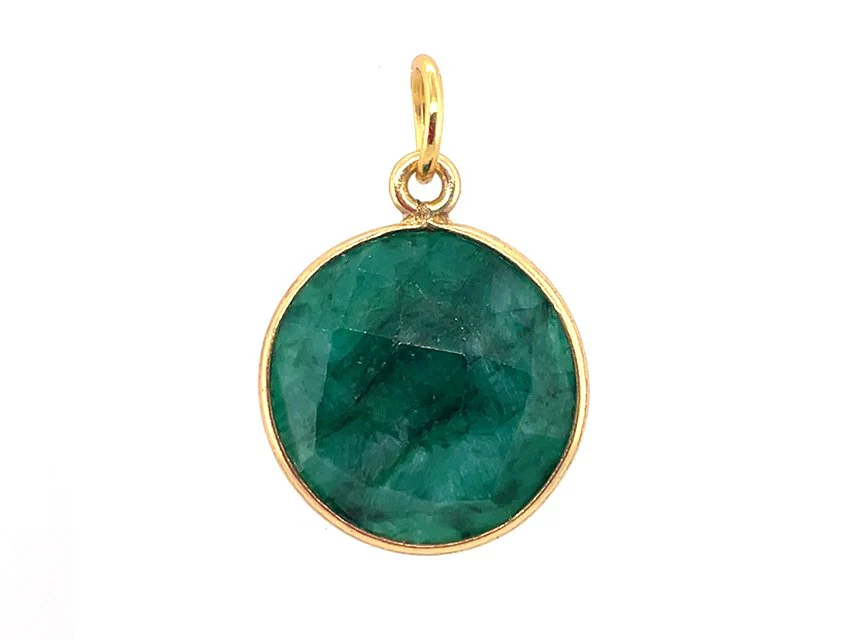 Sparkling Round Birthstone Pendants - Image 14