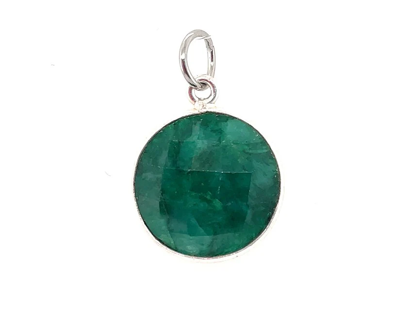 Sparkling Round Birthstone Pendants - Image 15