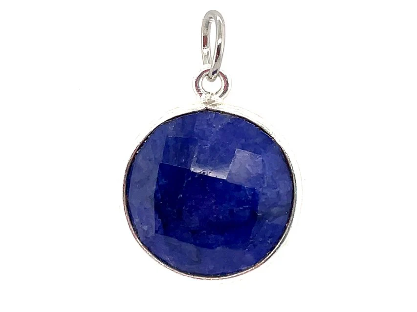 Sparkling Round Birthstone Pendants - Image 23