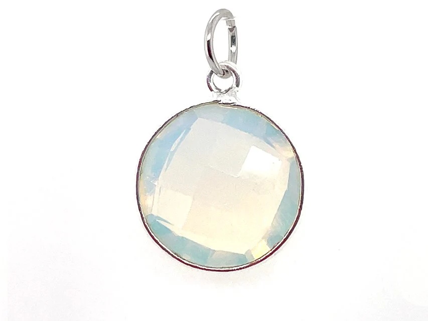 Sparkling Round Birthstone Pendants - Image 25