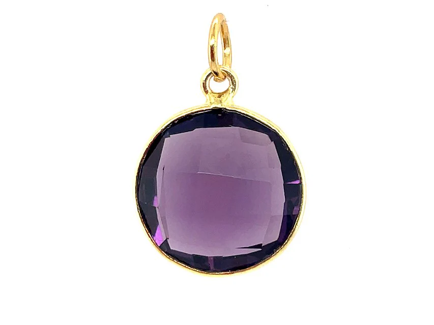 Sparkling Round Birthstone Pendants - Image 7