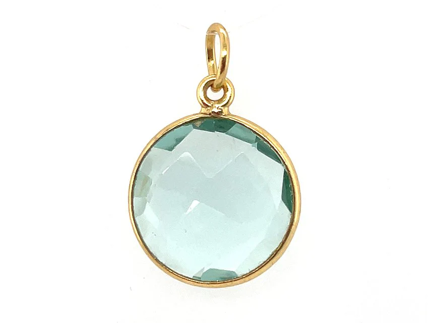 Sparkling Round Birthstone Pendants - Image 9