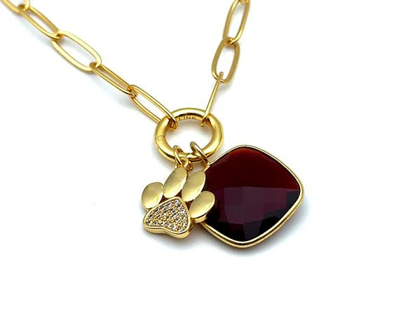 Sparkling Paw Pendant - Image 4