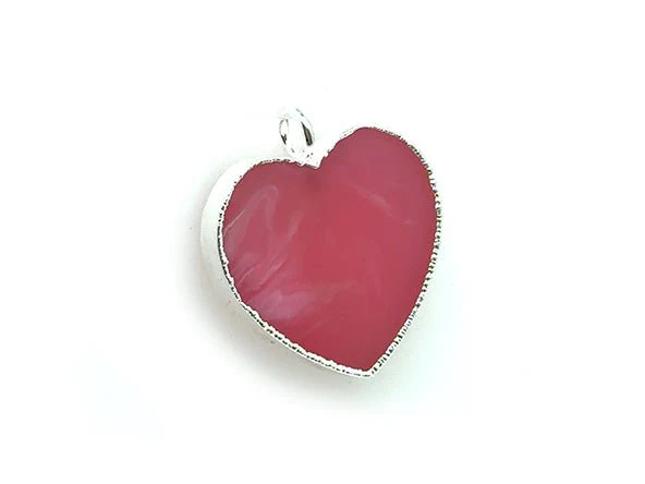 Timeless Heart Pendant | Natural Rhodochrosite - Image 8