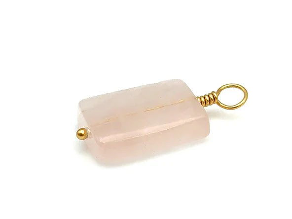 Vintage | Rose Quartz Rectangle - Image 3