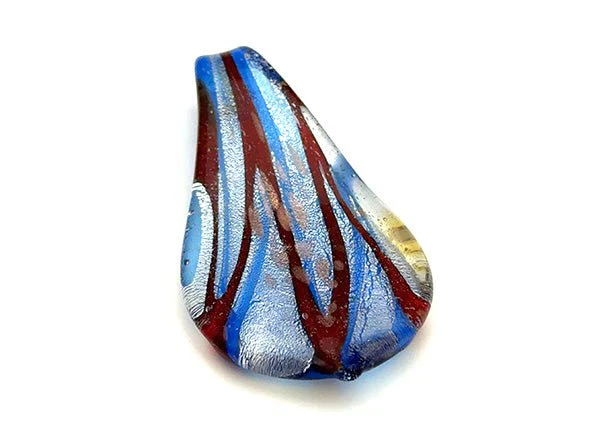 Vintage | XL Glass Teardrop Pendant - Image 11