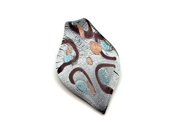 Vintage | XL Glass Teardrop Pendant - Image 9